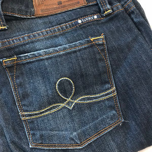 Long Lucky Brand Sofia Boot Jeans